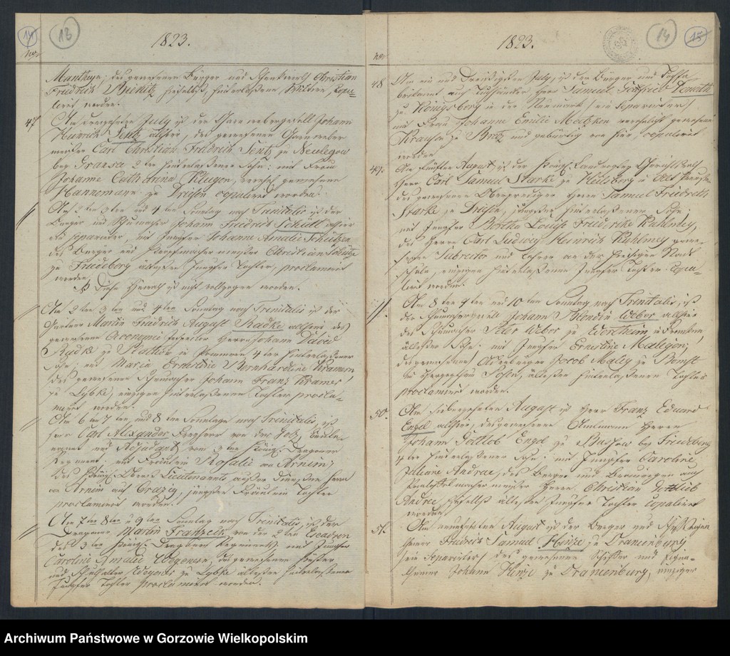 image.from.unit.number "Duplikate der Kirchenbücher der Hauptkirche zu Landsberg an der Warthe"