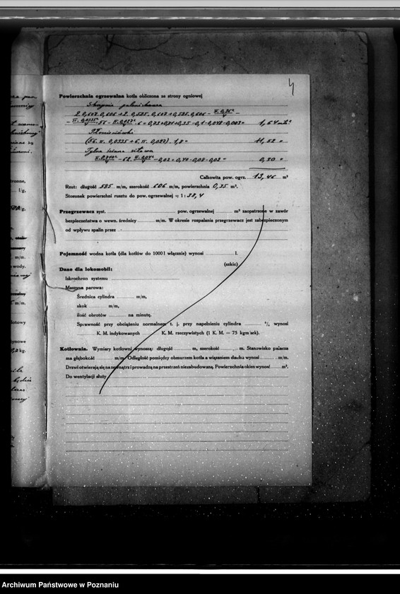 Obraz 9 z jednostki "Tartaki Spółki Lasowej w Smolarach pow. czarnkowski kocioł parowy nr woj. 2640"