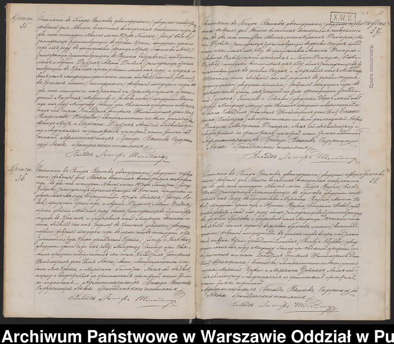 image.from.unit.number "Akta urodzeń, małżeństw, zgonów"