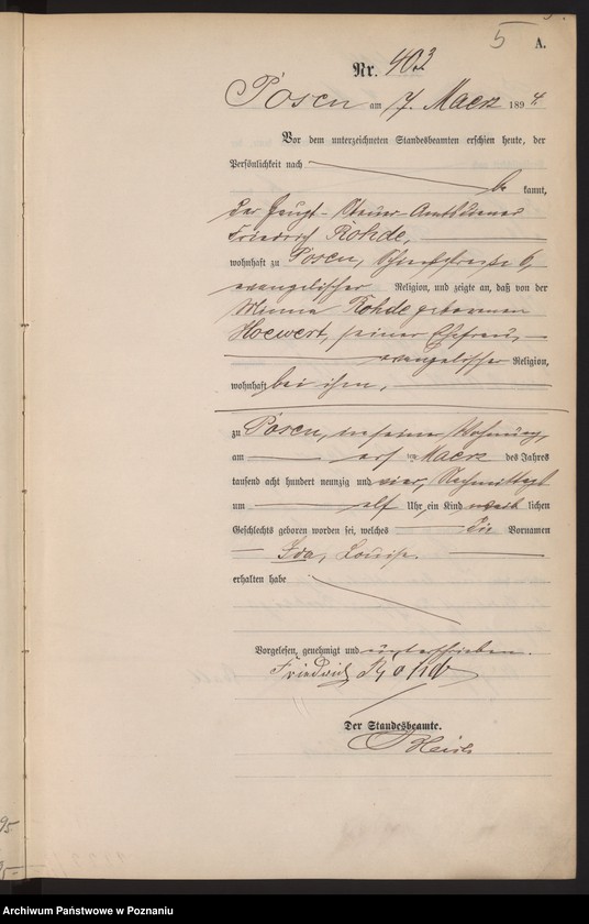 Obraz 8 z jednostki "Księga urodzeń t. II"