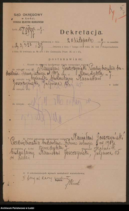 Obraz 9 z jednostki "Stanisław Goszczyński- przedstawicielstwo budowlane"