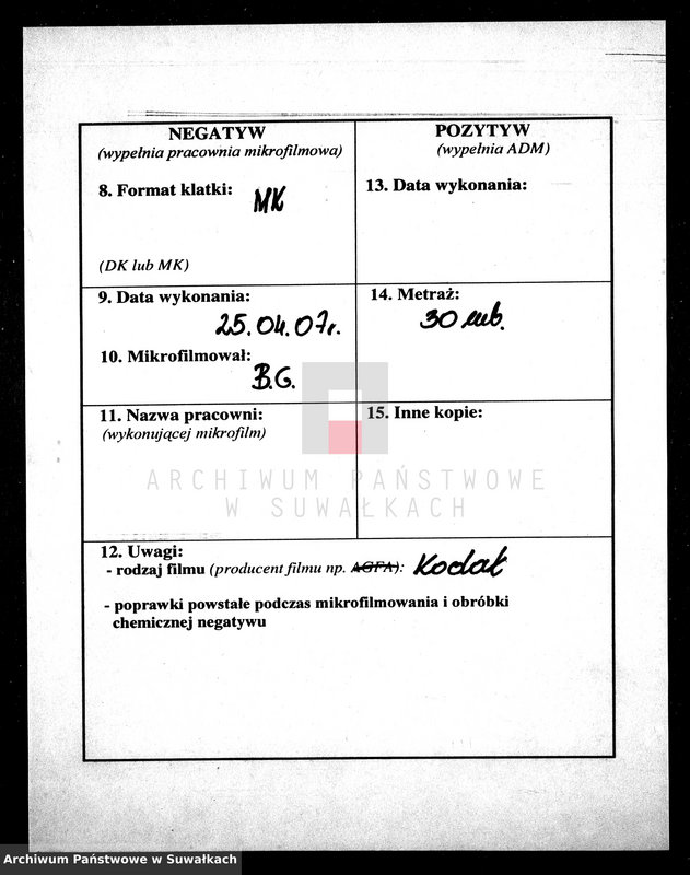image.from.unit.number "Anneksa do Akt Zaślubionych Parafii Wigierskiej z Roku 1865."