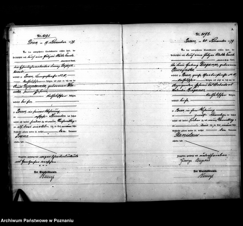 Obraz 12 z jednostki "Księga urodzeń t. V"