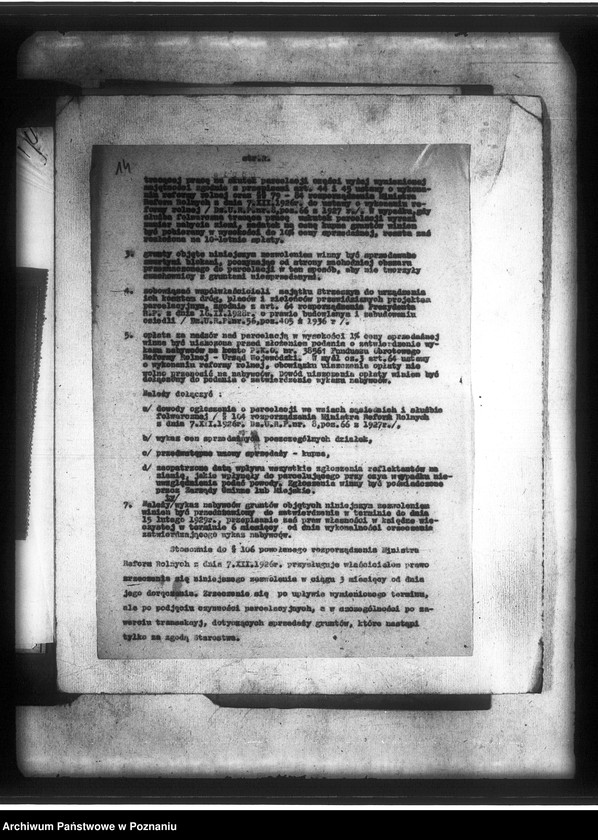 Obraz 18 z jednostki "Przymusowy wykup majątku Strzeszyn powiatu poznańskiego na cele parcelacyjne"