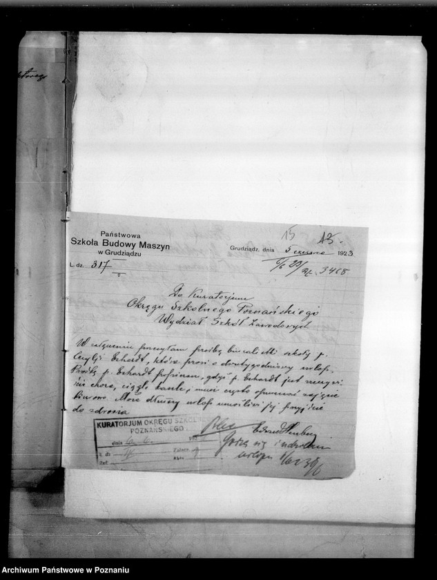 Obraz 19 z jednostki "Ogólne personalia Szkół zawodowych"