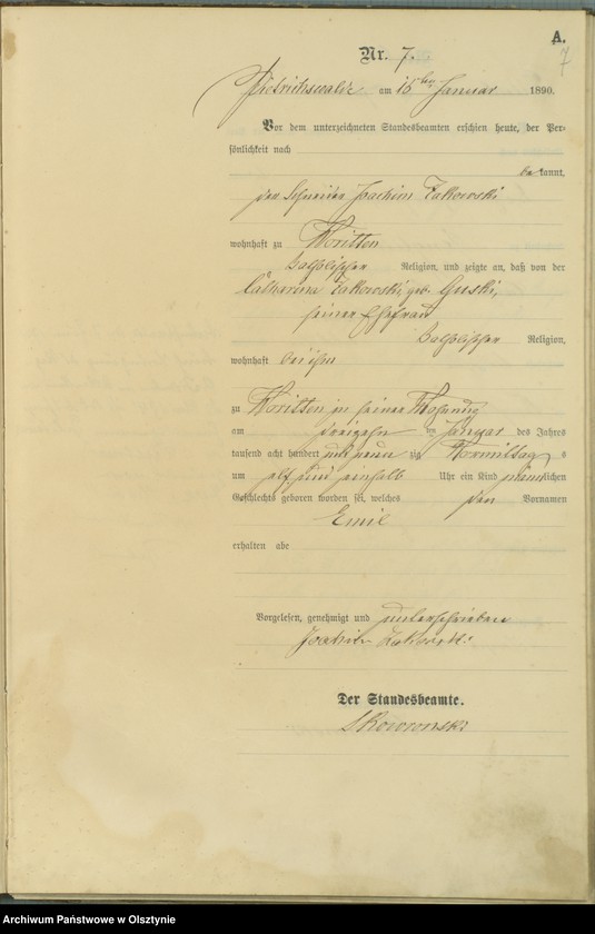 image.from.unit.number "Geburts-Haupt-Register Nr 1 - 80"