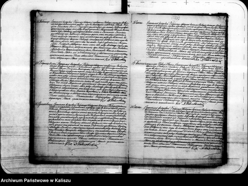 Obraz 20 z jednostki "Дубликатъ актовъ о родившихся, бракосочетавшихся и умершихъ"