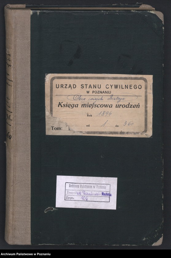 Obraz 2 z jednostki "Księga urodzeń"