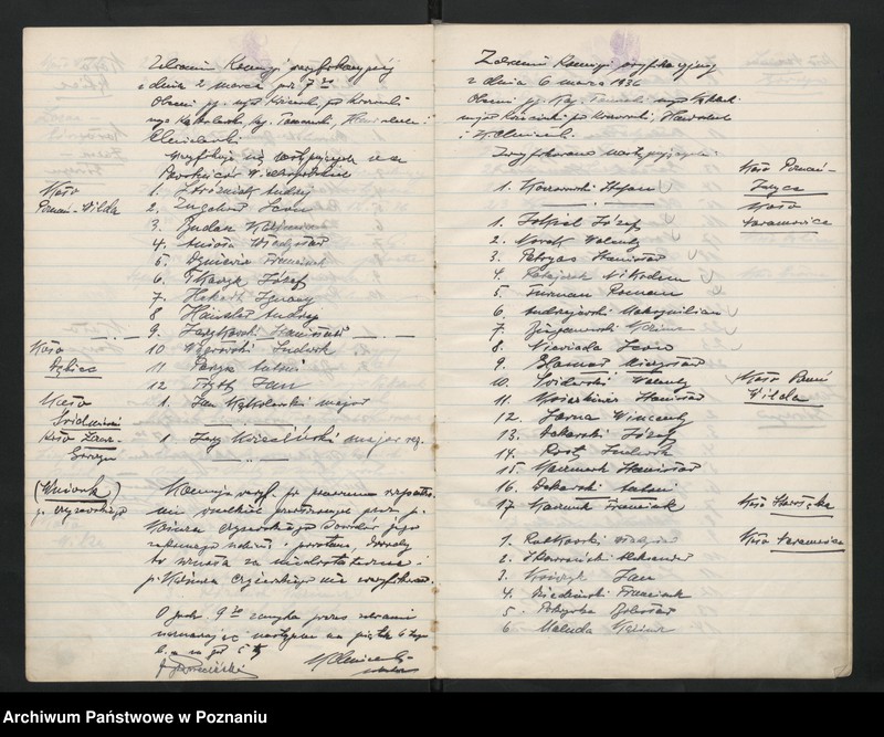 image.from.unit.number "Protokolarz Komisji Weryfikacyjnej Towarzystwa Powstańców Wielkopolskich."