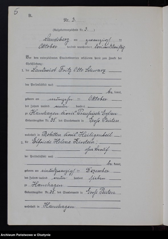 image.from.unit.number "Heiraths-Neben-Register Nr 1 - 4 [ Księga małżeństw - wtóropis ]"