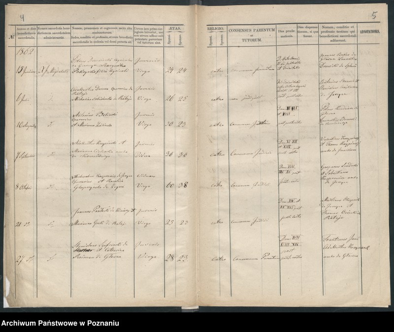 Obraz 4 z jednostki "Księga małżeństw"