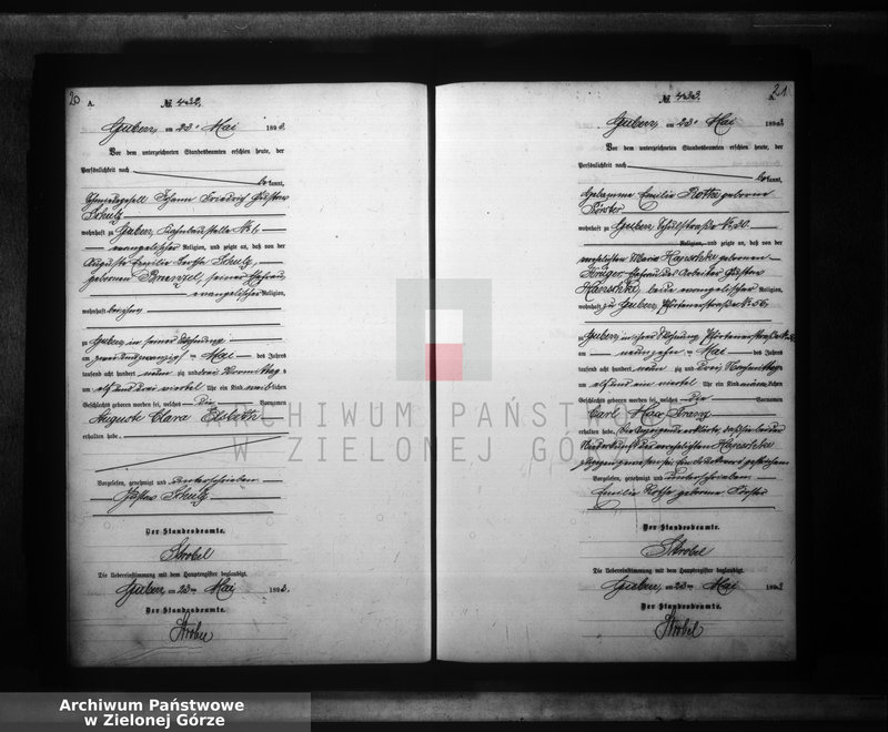 image.from.unit.number "Geburts-Neben-Register, Band II von No 413 bis No 826"