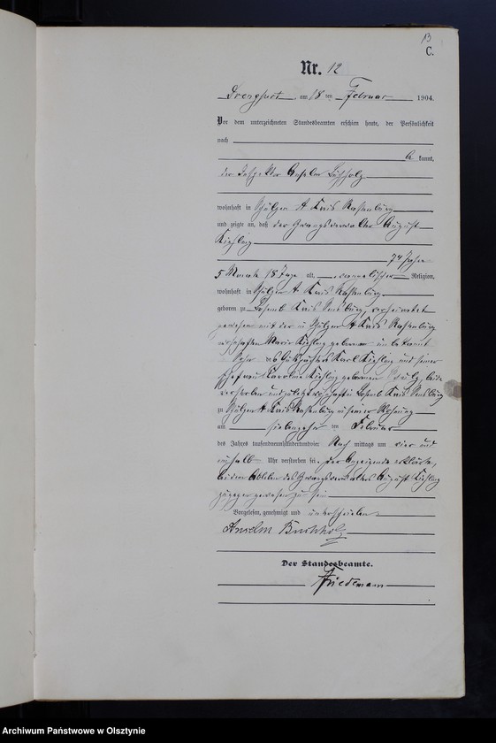 image.from.unit.number "Sterbe-Haupt-Register Nr 1 - 88"