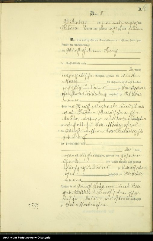 image.from.unit.number "Heiraths-Neben-Register Nr 1 - 45"