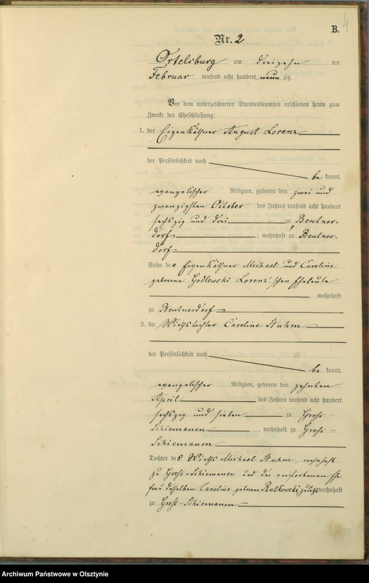 image.from.unit.number "Heiraths-Haupt-Register Nr 1 - 10"