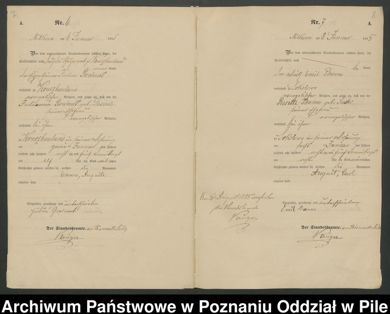 Obraz 7 z jednostki "Księga urodzeń"
