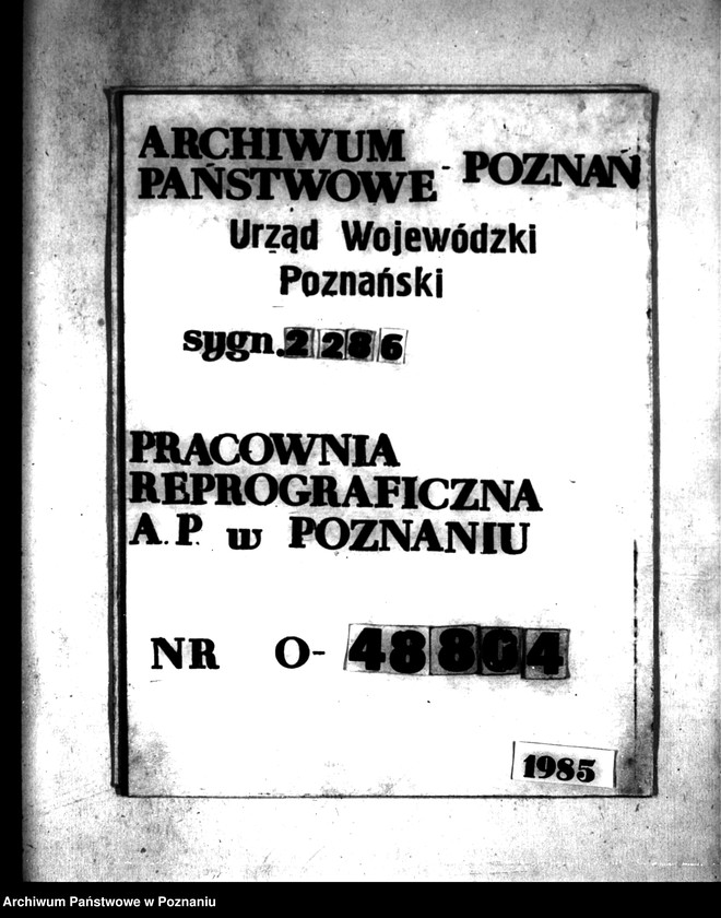 Obraz 1 z jednostki "/Rejestr pomiarowy dóbr Szczytniki powiat kaliski"