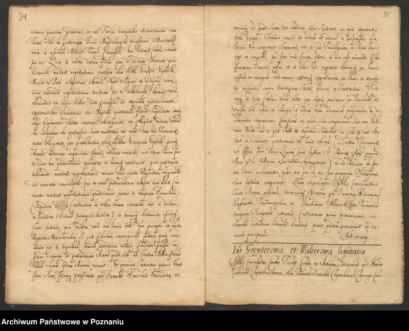 Obraz 20 z jednostki "Protocolon actorum officii consularis Posnaniensis."