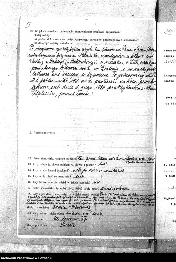 Obraz 9 z jednostki "Pow. lekarz Weterynaryjny Świecie"