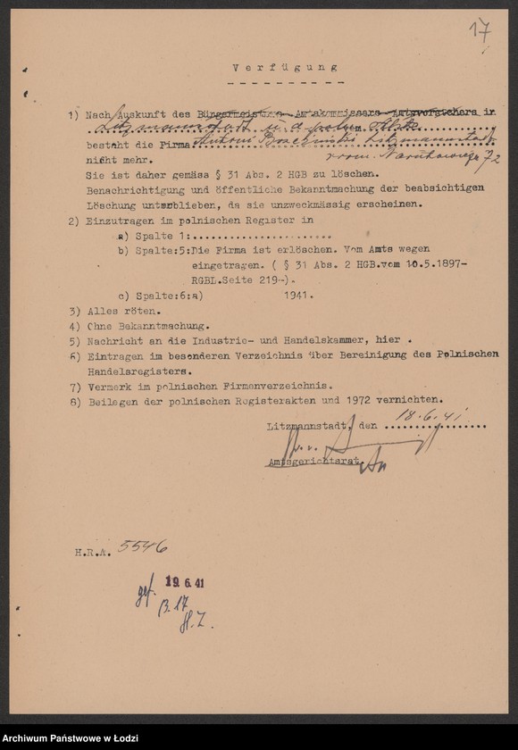 Obraz 19 z jednostki "Antoni Brzeziński- prowadzenie obnośnego handlu resztkami po wsiach"