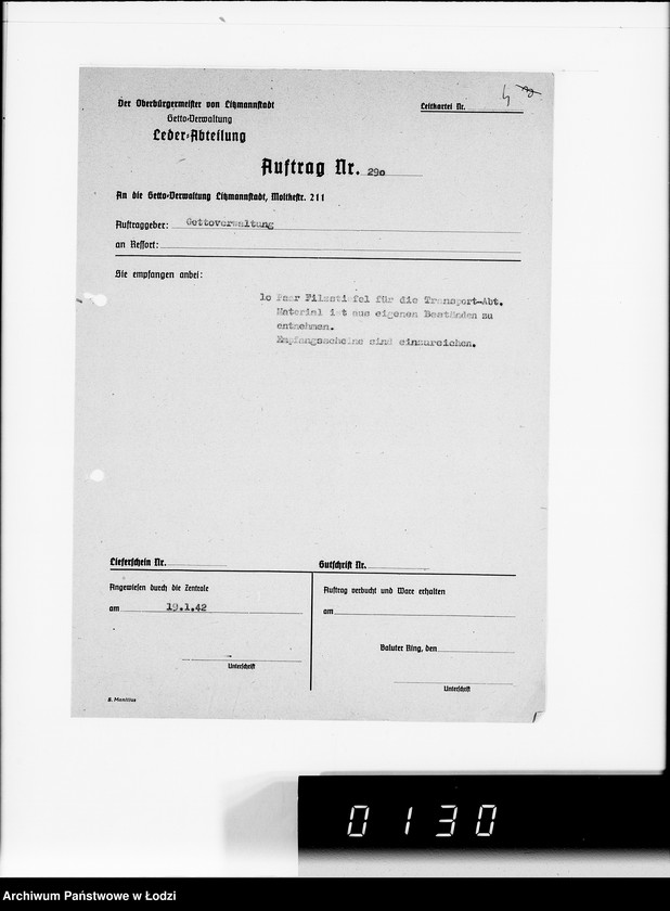 Obraz 7 z jednostki "Lieferscheine"