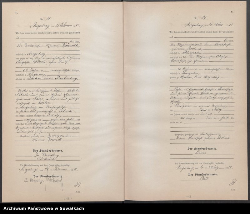 image.from.unit.number "[Sterbe-Neben-Register des Preussischen Standes-Amtes Angerburg Kreis Angerburg]"
