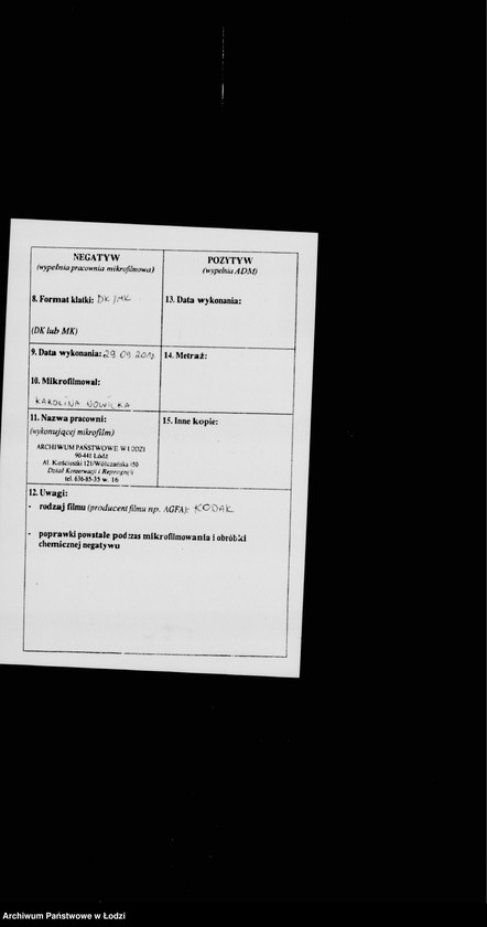 Obraz 3 z jednostki "Rejestr poborczy"