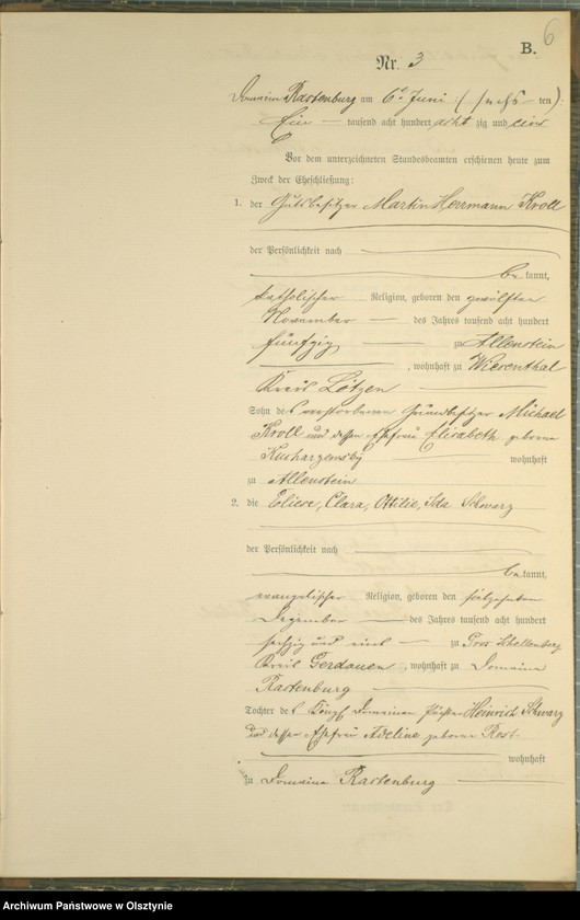 image.from.unit.number "Heiraths-Neben-Register Nr 1 - 11"