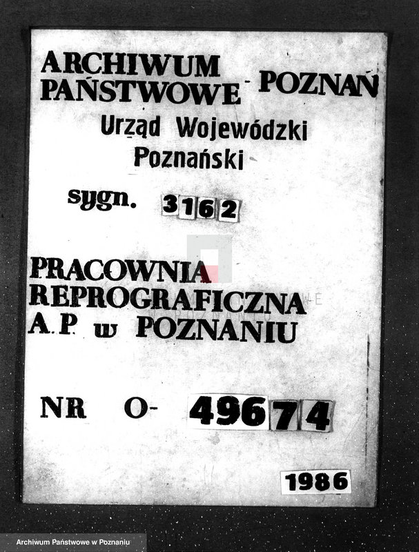 Obraz 1 z jednostki "Sprawy organizacji nadzoru nad lasami nie stanowiących własności państwa /spisy spraw/"