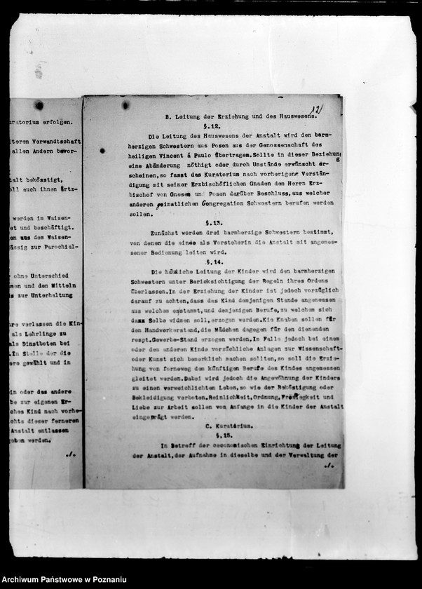 Obraz 16 z jednostki "/Nadzór i kontrola nad instytucjami opiekuńczymi/"