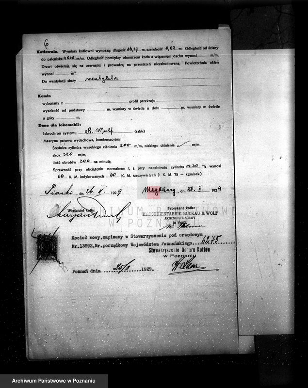 Obraz 10 z jednostki "Parowa cegielnia i fabryka wyrobów cementowych M. Turski - Piaski pow. gostyński"