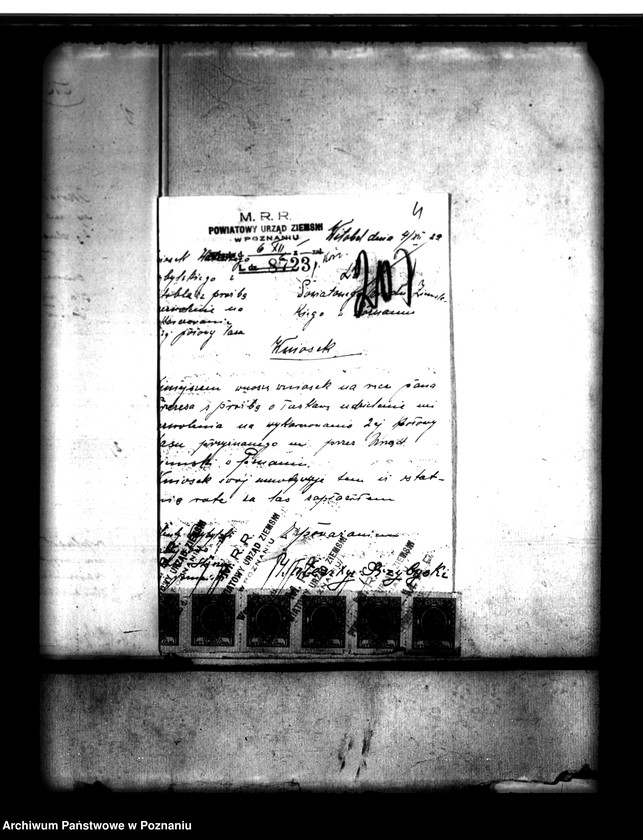 Obraz 8 z jednostki "Parcelacja lasu Witobel XV powiatu poznańskiego Walenty Przybylski"