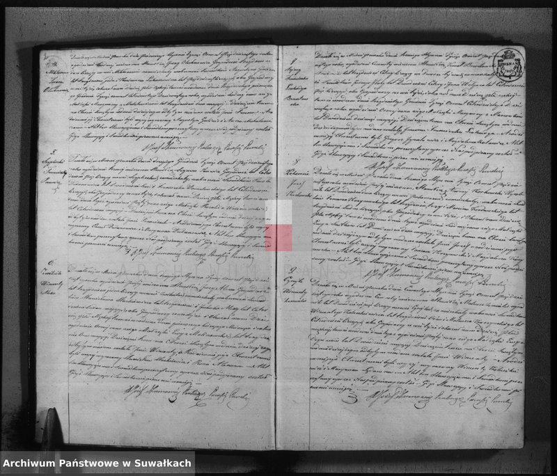 Obraz 4 z jednostki "Księga duplikat urodzonych, zaślubionych i umarłych parafii katolickiej Puńsk na rok 1850"