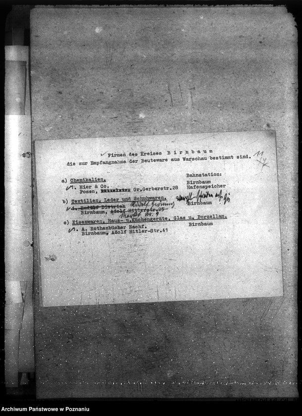 Obraz 15 z jednostki "Łupy wojenne zdobyte podczas powstania warszawskiego - Aktion Warschau. Hauptakten II."