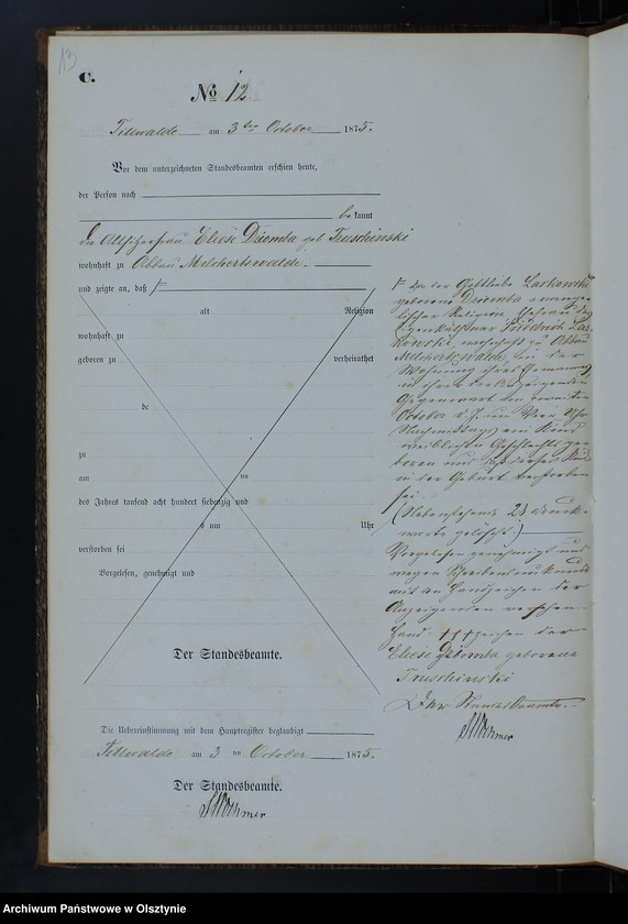 image.from.unit.number "Sterbe-Neben-Register Nr 1 - 19"