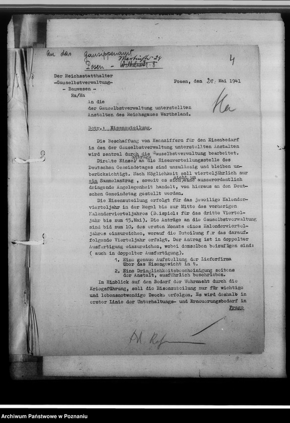 Obraz 10 z jednostki "Sicherung [dotyczy ksiąg kościelnych] gegen Nässe, Feuer und Diebstahl"