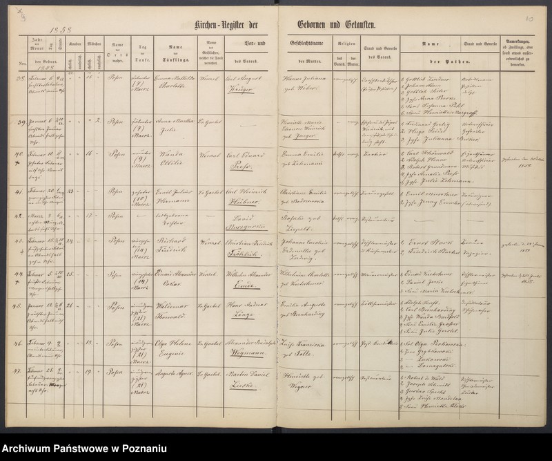 Obraz 8 z jednostki "[Akta urodzeń i chrztów, ślubów, zgonów]"