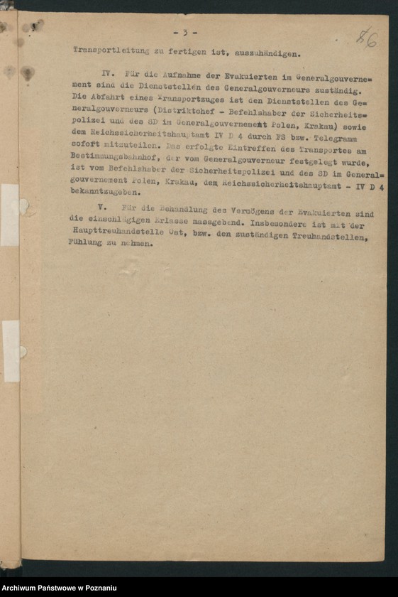 Obraz 9 z jednostki "[Zarządzenia dot. Wysiedlania ludności polskiej]"