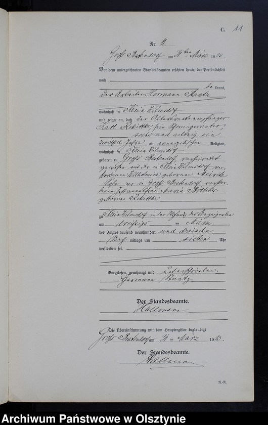 image.from.unit.number "Sterbe-Neben-Register Nr 1 - 33"