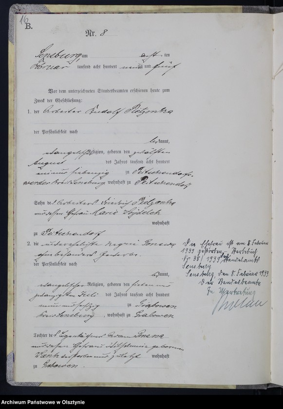 image.from.unit.number "Heiraths-Haupt-Register Nr 1 - 69"