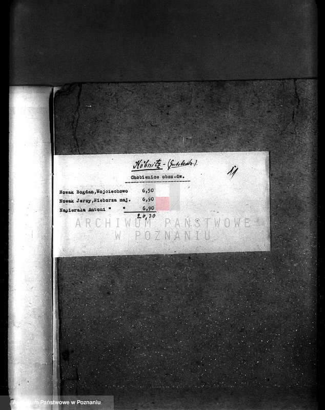 Obraz 15 z jednostki "Wykaz lasów powiatu wolsztyńskiego według stanu z dnia 1 I 1937 r."