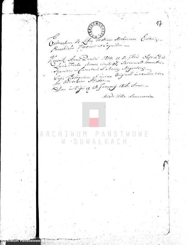 image.from.unit.number "Dowody do Akt Małżeństwa Gminy Wigierskiey od dnia 1 Stycznia 1816 Roku do dnia ostatniego Grudnia tegoż Roku 1816."