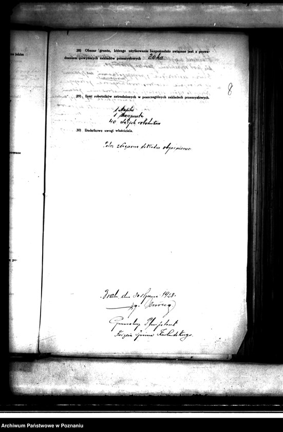Obraz 16 z jednostki "Majątek Bralin powiatu kępińskiego wyłączenie z art. 4 i 5 ustawy o przeprowadzeniu reformy rolnej Gustaw Biron von Curland"