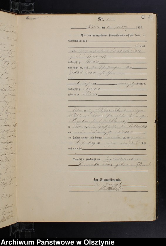 image.from.unit.number "Sterbe-Haupt-Register Nr 1 - 53"