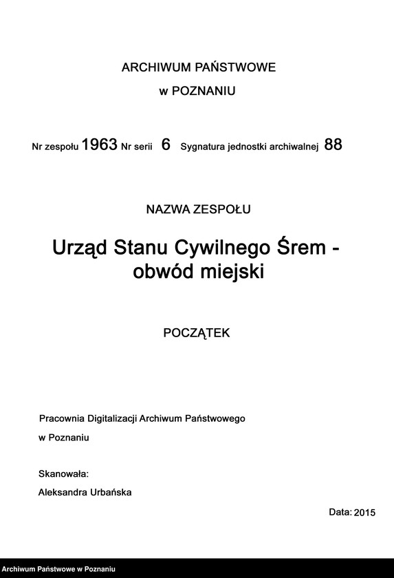 Obraz 3 z jednostki "Skorowidz małżeństw"