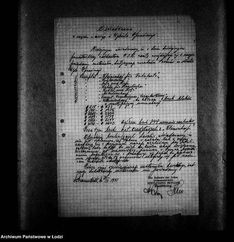 Obraz 7 z jednostki "[Protokoły i raporty z lustracji wydziałów i resortów]"