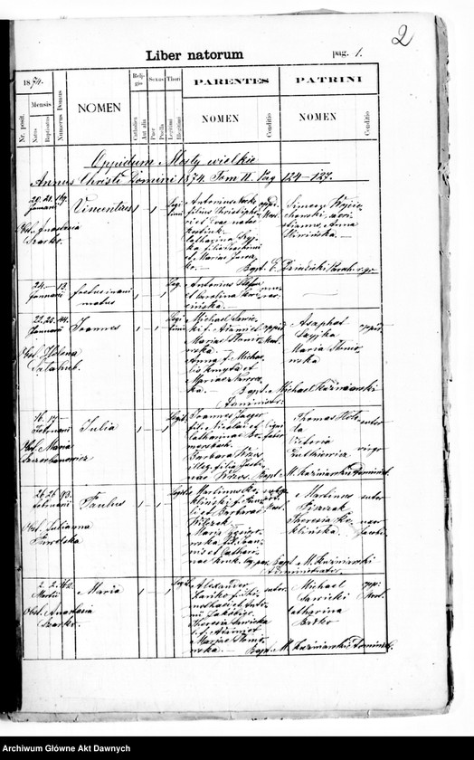 image.from.unit.number "Parafia: Mosty Wielkie. Dekanat: Bełz. Kopie z ksiąg metrykalnych ur., śl., zg. dla miasta Mosty Wielkie i wsi: Butyny, Dworce, Stanisłówka, Wolica, Przystań, Rekliniec, Strzemień, Wieczorki."