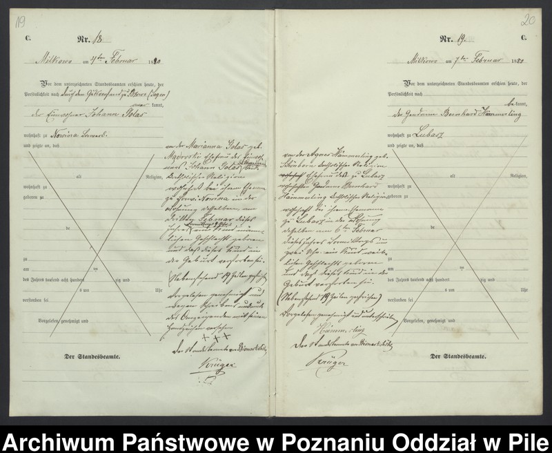 Obraz 13 z jednostki "Księga zgonów"