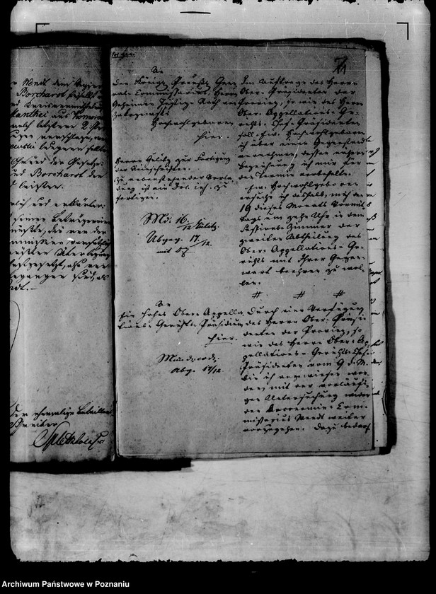 Obraz 15 z jednostki "Untersuchungssache wider den Generalkommissarius Geheimen Justizrat von Zakrzewski."