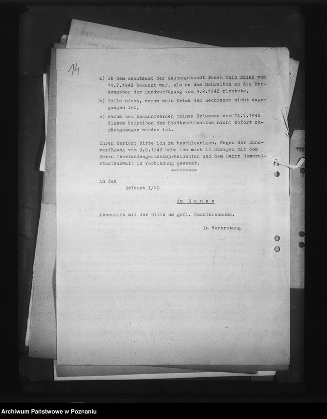 Obraz 18 z jednostki "Inspektion - Abteilung V/ W"